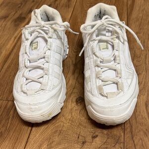 Fila White Chunky Sneakers